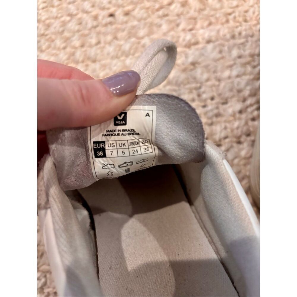 RARE Madewell x Veja™ V-10 Sneakers in Animal Print Leather, $150 Sz 7/7.5 - Picture 6 of 7